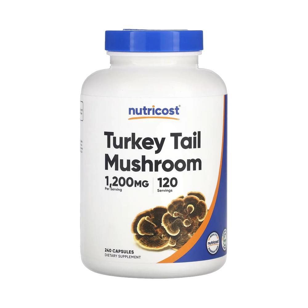 Nutricost, Turkey Tail Mushroom, 240 Capsules