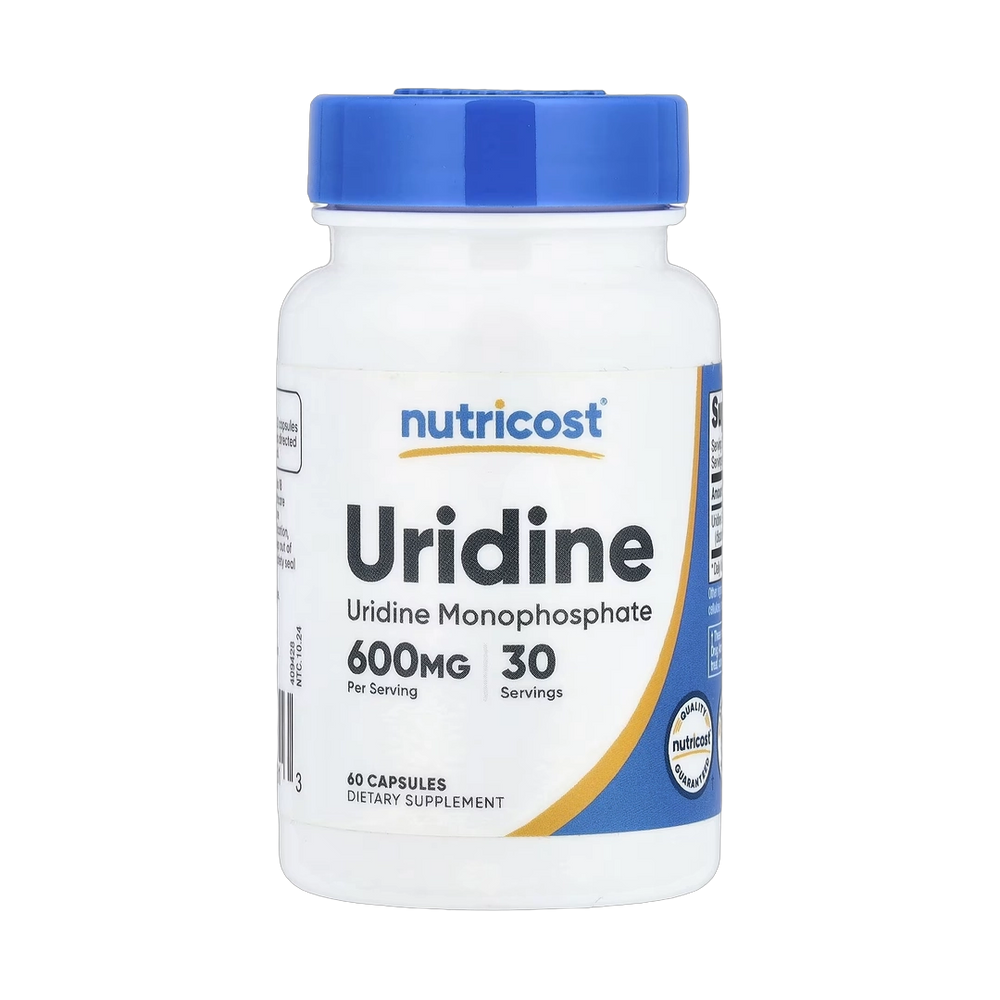 Nutricost, Uridine, 60 Capsules