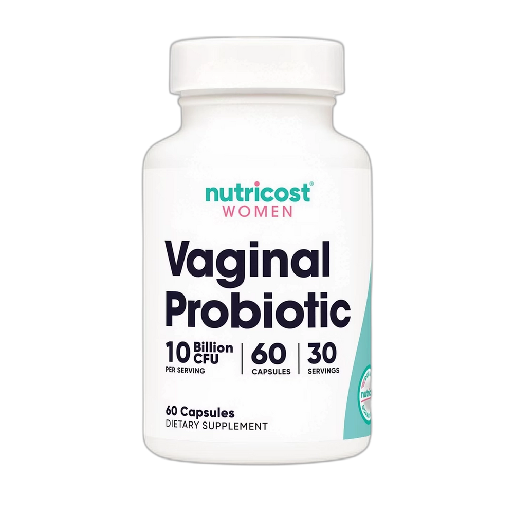 Nutricost, Vaginal Probiotic for Women, 10 Billion CFU, 60 Capsules