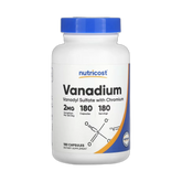 Nutricost, Vanadium , 2 mg , 180 Capsules