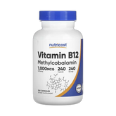 Nutricost, Vitamin B12, 1,000 mcg, 240 Capsules