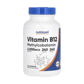 Nutricost, Vitamin B12, 2,000 mcg, 240 Capsules