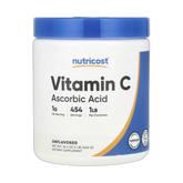 Nutricost, Vitamin C, Unflavored, 16.2 oz, 454 g