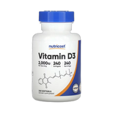 Nutricost, Vitamin D3, 2,000 IU, 240 Softgels