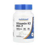 Nutricost, Vitamin K2 MK-7, 100 mcg, 30 Softgels