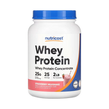 Nutricost, Whey Protein Concentrate, Strawberry Milkshake, 2 lb, 907 g