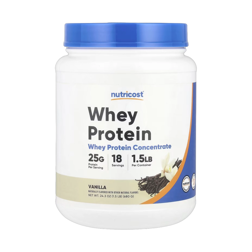 Nutricost, Whey Protein Concentrate, Vanilla, 1.5 lb, 680 g