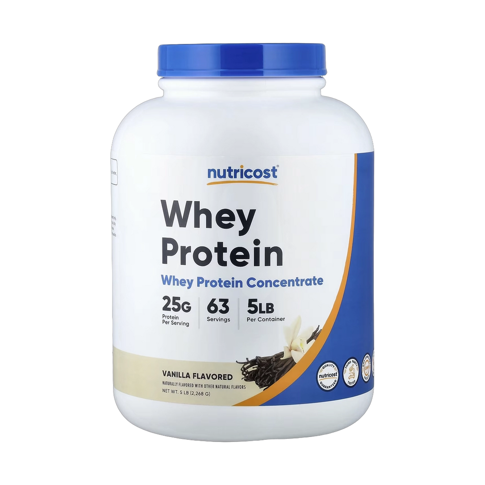 Nutricost, Whey Protein Concentrate, Vanilla, 5 lb, 2,268 g