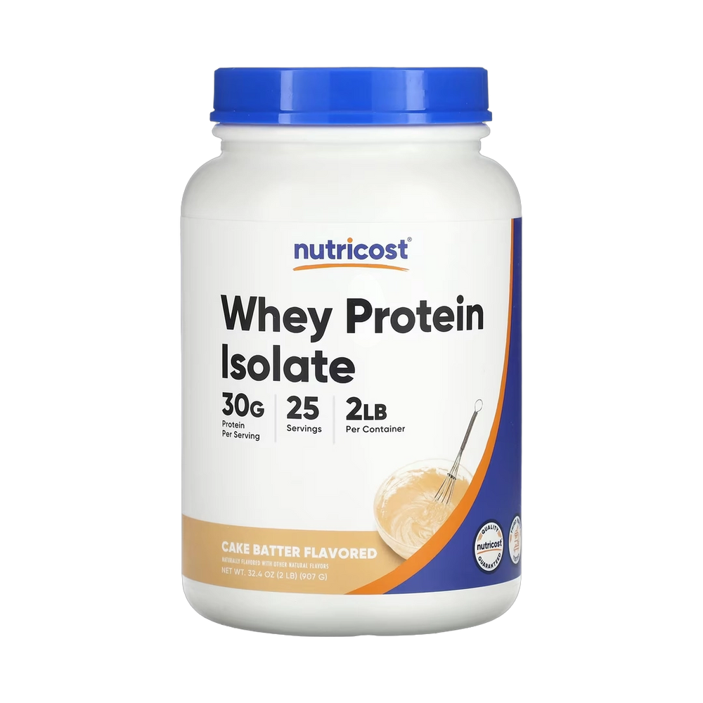 Nutricost, Whey Protein Isolate, Cake Batter, 2 lb, 907 g