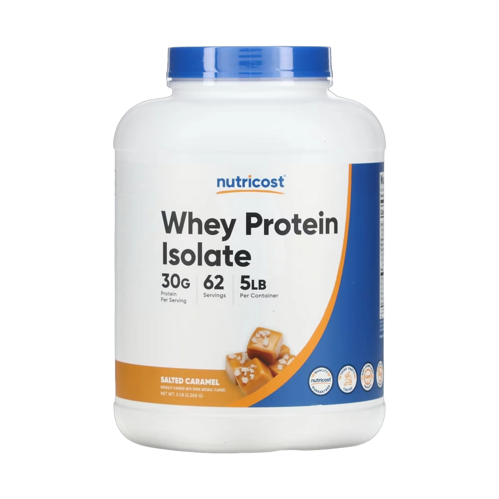 Nutricost, Whey Protein Isolate, Salted Caramel, 5 lb, 2,268 g
