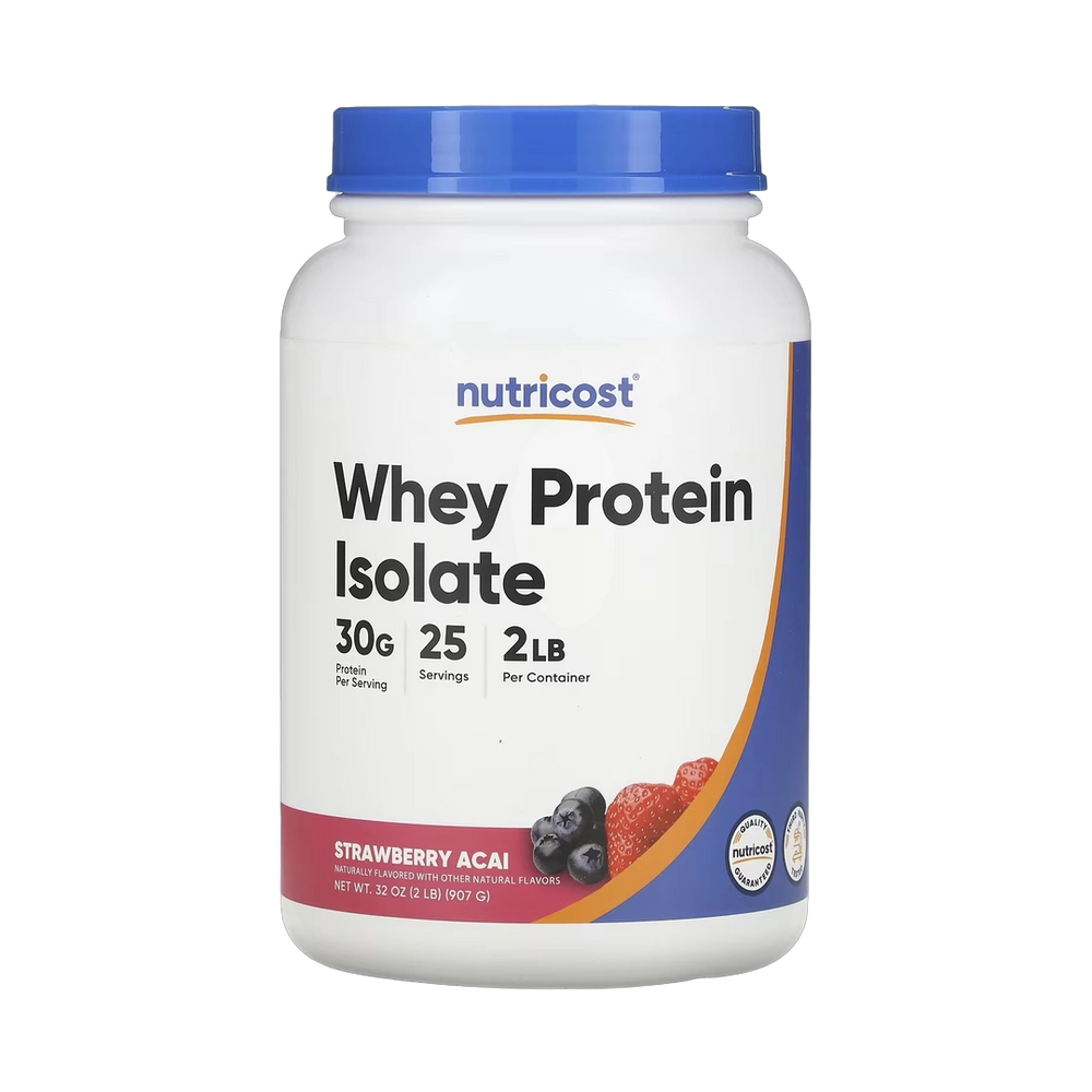 Nutricost, Whey Protein Isolate, Strawberry Acai , 2 lb, 907 g