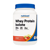 Nutricost, Whey Protein Isolate, Strawberry Banana, 2 lb, 907 g