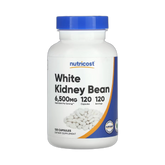 Nutricost, White Kidney Bean, 6,500 mg, 120 Capsules