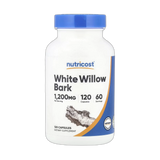 Nutricost, White Willow Bark, 120 Capsules