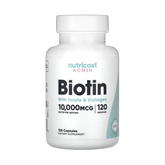 Nutricost, Women, Biotin With Folate & Collagen, 10,000 mcg, 120 Capsules