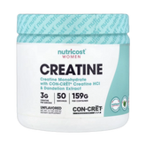 Nutricost, Women, Creatine, Unflavored, 5.7 oz, 159 g