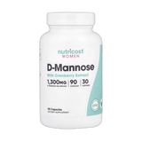 Nutricost, Women, D-Mannose with Cranberry Extract, 90 Capsules