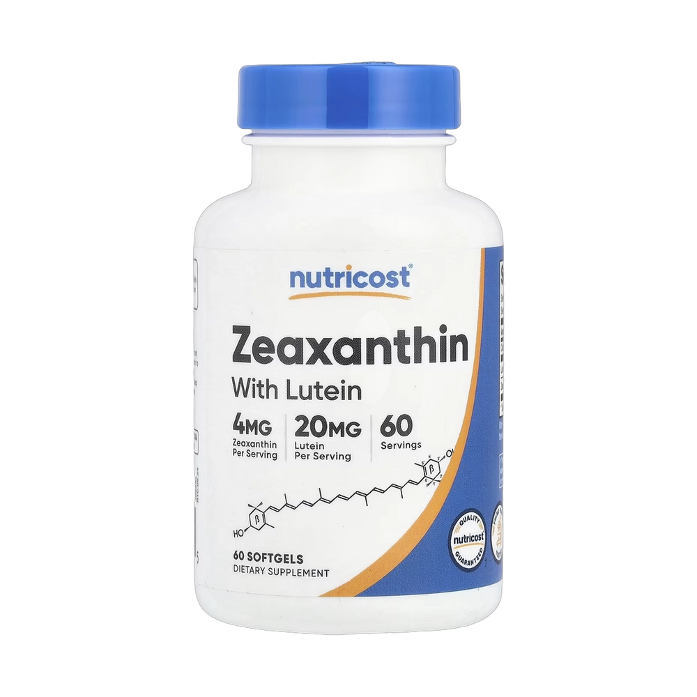Nutricost, Zeaxanthin with Lutein, 60 Softgels