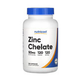 Nutricost, Zinc Chelate, 50 mg, 120 Capsules