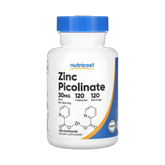 Nutricost, Zinc Picolinate, 30 mg, 120 Capsules