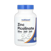 Nutricost, Zinc Picolinate, 50 mg, 240 Capsules