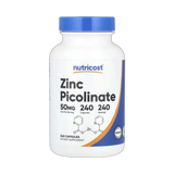 Nutricost, Zinc Picolinate, 50 mg, 240 Capsules