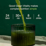 Nuzest, Greens Powder Good Green Vitality, Vegan Multivitamin Supplement, 300 Gm