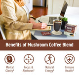 Om Mushrooms, Superfood Mushroom Blend, Coffee , 6.13 oz, 174 g