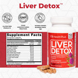 Health Plus, Liver Detox, 60 Capsules