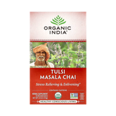 Organic India, Tulsi Tea, Masala Chai, 18 Infusion Bags, 1.33 Oz