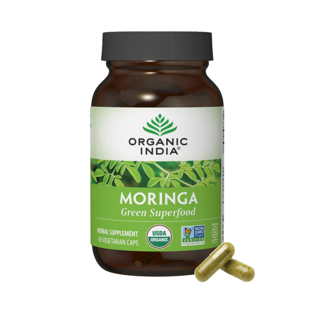 Organic India, Moringa, 700 Mg, 90 Vegetarian Caps