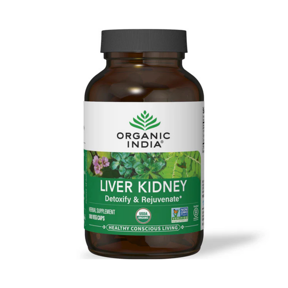 Organic India, Liver Kidney, 180 Veg Caps