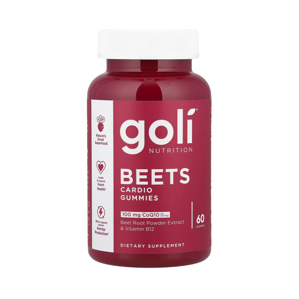 Goli Nutrition, Beets Cardio Gummies, 60 Gummies