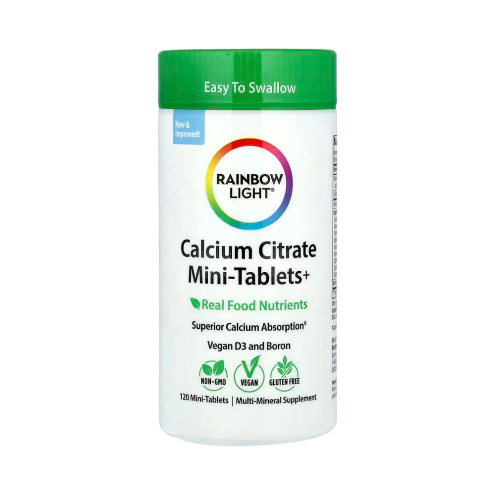 Rainbow Light, Calcium Citrate Mini-Tablets+, 120 Mini-Tablets