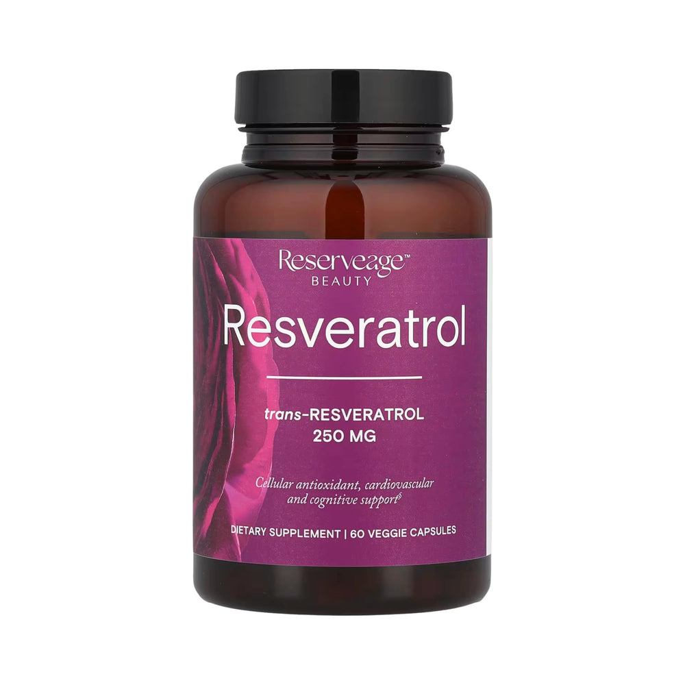Reserveage Beauty, Resveratrol, 250 mg, 60 Veggie Capsules