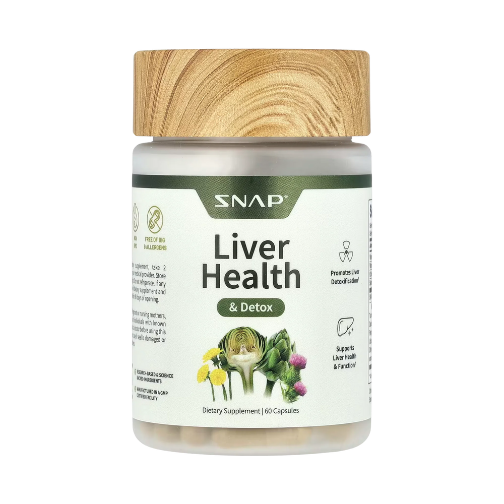 Snap Supplements, Liver Health & Detox, 60 Capsules