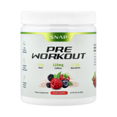 Snap Supplements, Pre Workout, Mixed Berry, 8.8 Oz