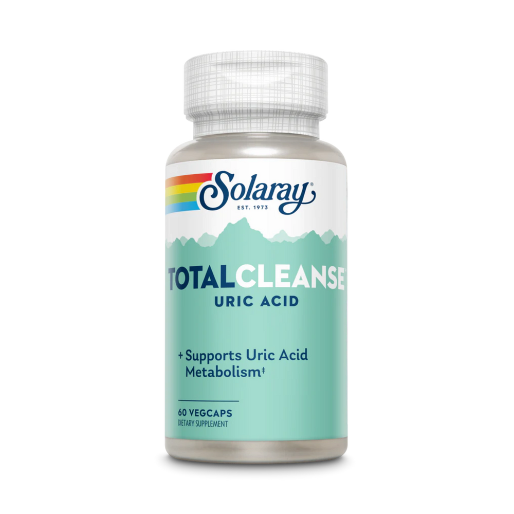 Solaray, Total Cleanse Uric Acid, 60 Capsules