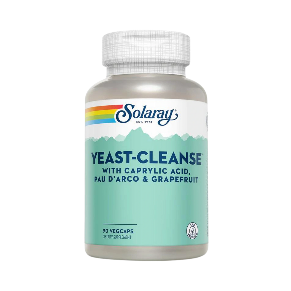 Solaray, Yeast-Cleanse, 90 Capsules