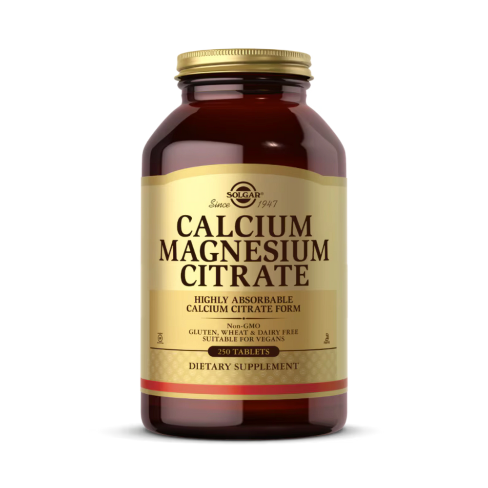 Solgar, Calcium Magnesium Citrate, 250 Tablets