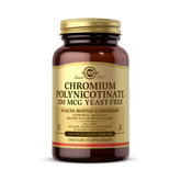 Solgar, Chromium Polynicotinate, 200 Mcg, 100 Vegetable Capsules
