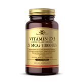 Solgar, Vitamin D 3 (Cholecalciferol), 25 Mcg (1,000 IU), 250 Softgels
