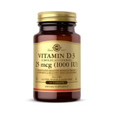 Solgar, Vitamin D3 (Cholecalciferol) 25 Mcg (1000 IU), 90 Tablets