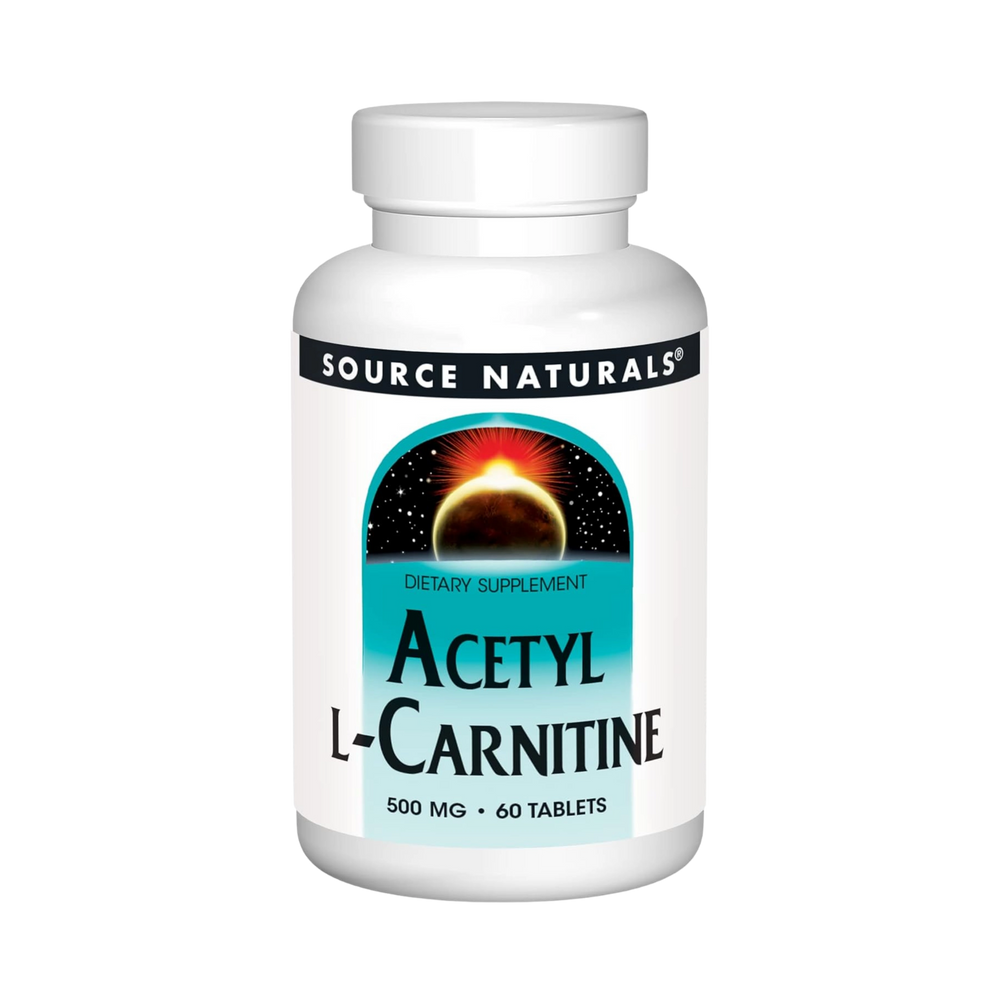 Source Naturals, Acetyl L-Carnitine, 500 Mg, 60 Tablets