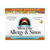 Source Naturals, Allercetin, Allergy & Sinus, 48 Tablet