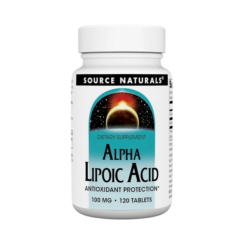 Source Naturals, Alpha Lipoic Acid, 100 Mg, 120 Tablets
