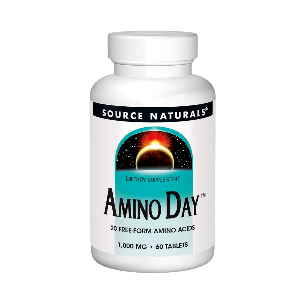 Source Naturals, Amino Day, 1,000 Mg, 60 Tablets