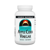Source Naturals, Apple Cider Vinegar, 500 Mg, 180 Tablets