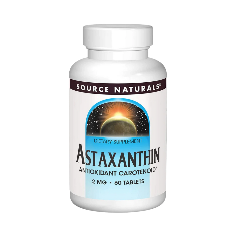 Source Naturals, Astaxanthin, 2 Mg, 60 Tablets