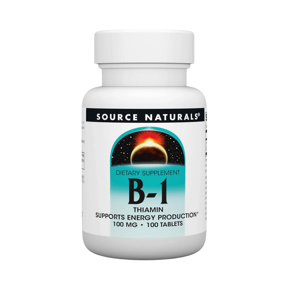 Source Naturals, B-1, 100 Mg, 100 Tablet